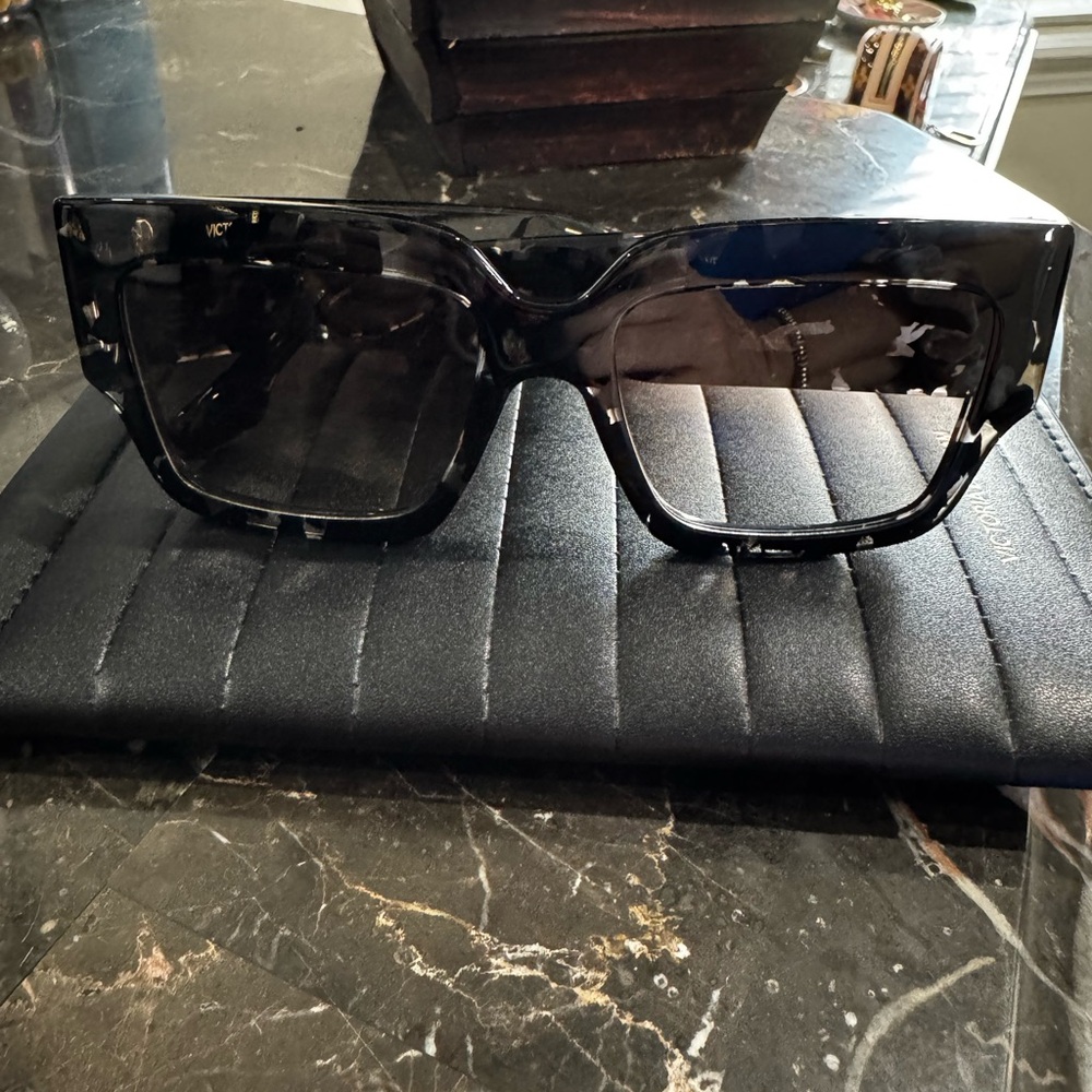 Victoria Beckham Black Quilted Accessory